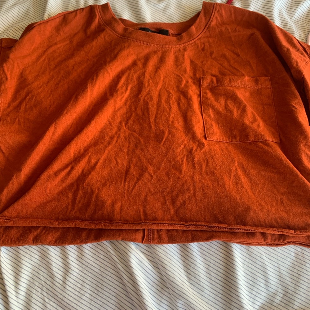Forever 21 Men's Burnt Orange Tee